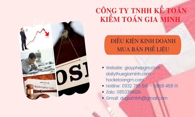 Thủ tục thành lập công ty kinh doanh phế liệu tại Hải Phòng