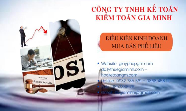 Thủ tục thành lập công ty kinh doanh phế liệu tại Huyện Cờ Đỏ