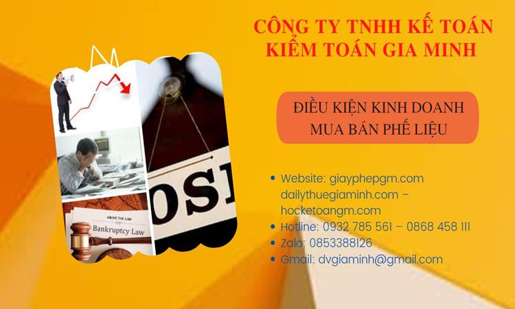 Thủ tục thành lập công ty kinh doanh phế liệu tại Huyện Kim Động