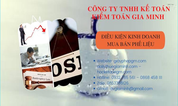 Thủ tục thành lập công ty kinh doanh phế liệu tại Huyện Phong Điền