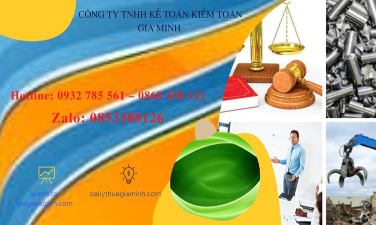 THÀNH LẬP CÔNG TY KINH DOANH PHẾ LIỆU TẠI HUYỆN THƯỜNG TÍN 4 Thủ tục thành lập công ty kinh doanh phế liệu tại Huyện Thường Tín