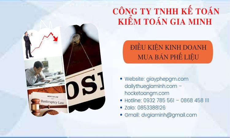 Thủ tục thành lập công ty kinh doanh phế liệu tại Huyện Tiên Lữ
