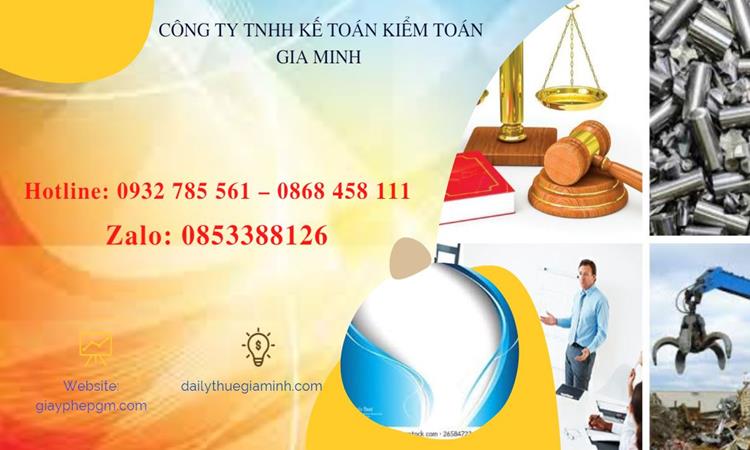 Thủ tục thành lập công ty kinh doanh phế liệu tại Huyện Ứng Hòa