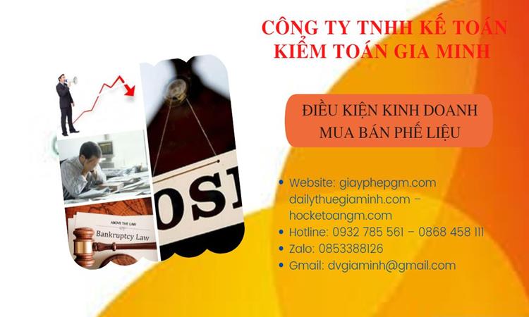 Thủ tục thành lập công ty kinh doanh phế liệu tại Huyện Văn Giang