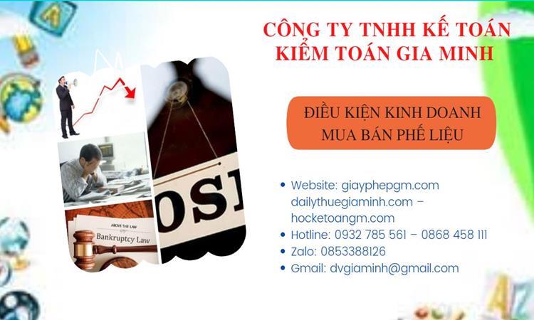 Thủ tục thành lập công ty kinh doanh phế liệu tại Huyện Văn Lâm