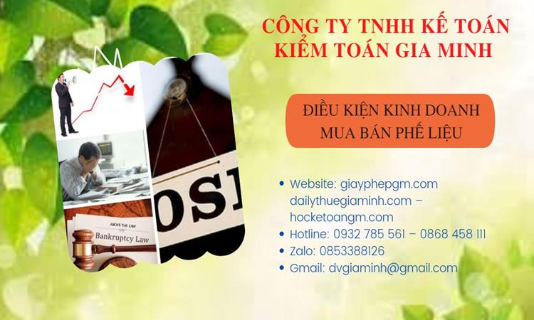 Thủ tục thành lập công ty kinh doanh phế liệu tại Huyện Yên Mỹ