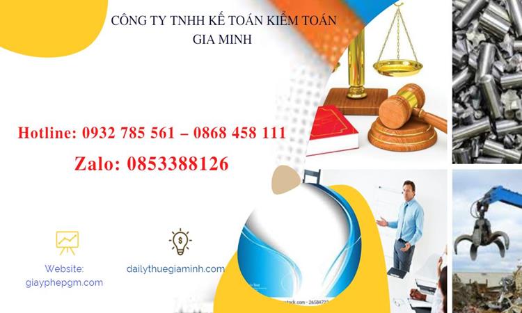 Thủ tục thành lập công ty kinh doanh phế liệu tại Quận Bắc Từ Liêm