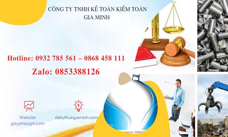 Thủ tục thành lập công ty kinh doanh phế liệu tại Quận Hai Bà Trưng