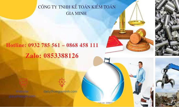 Thủ tục thành lập công ty kinh doanh phế liệu tại Quận Hoàn Kiếm
