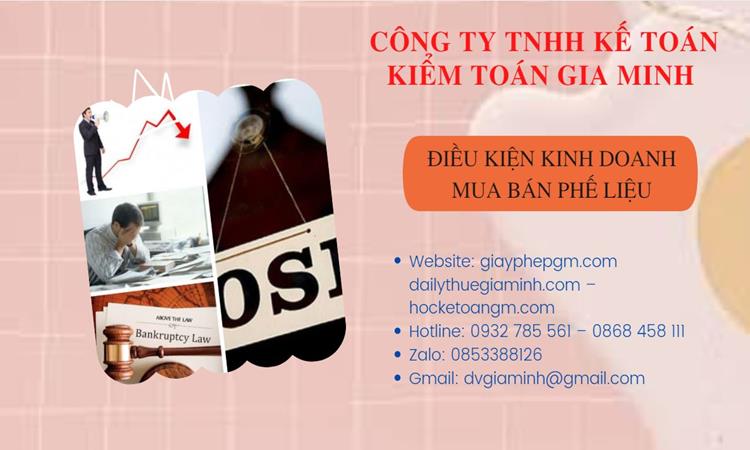 Thủ tục thành lập công ty kinh doanh phế liệu tại Thành Phố Hải Phòng