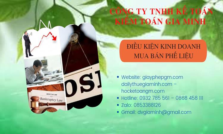 Thủ tục thành lập công ty kinh doanh phế liệu tại Thị Xã Mỹ Hào