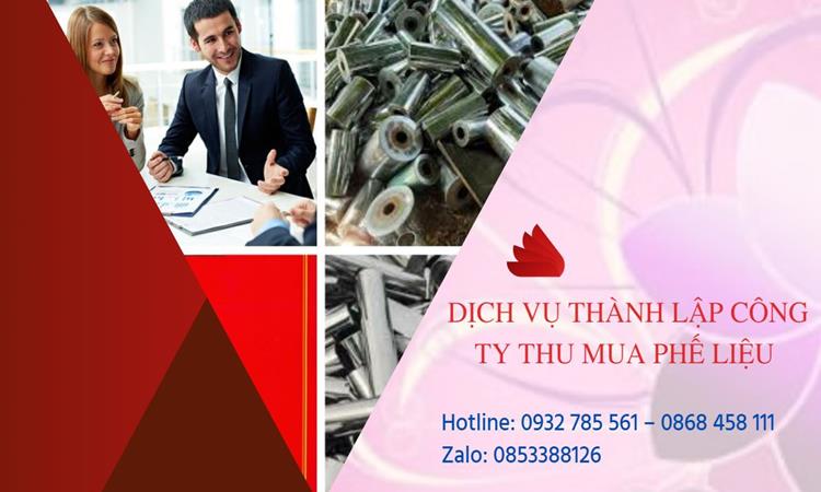 Thủ tục thành lập công ty kinh doanh phế liệu tại Thị Xã Sơn Tây
