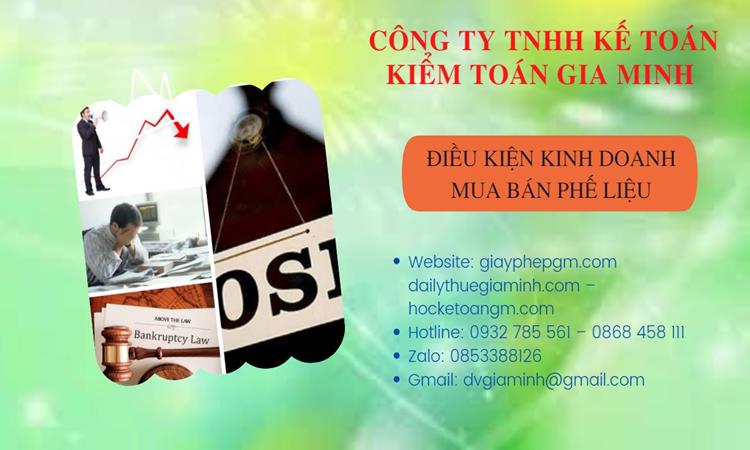 Thủ tục thành lập công ty kinh doanh phế liệu tại TP Đà Nẵng