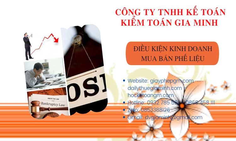 Thủ tục thành lập công ty kinh doanh phế liệu tại TP Hải Phòng