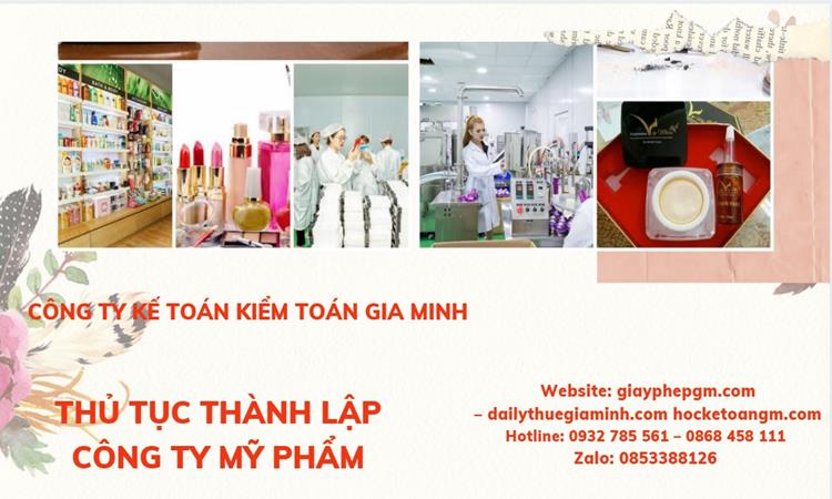 Thủ tục thành lập công ty mỹ phẩm tại Thành Phố Thủ Đức
