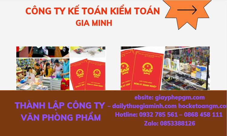 Thủ túc Thành lập công ty văn phòng phẩm tại Lào Cai