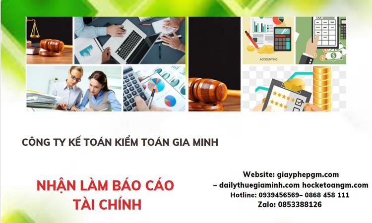 Nhận làm báo cáo tài chính giá rẻ tại Đà Nẵng 4 Thuê dịch vụ báo cáo tài chính tại Đà Nẵng