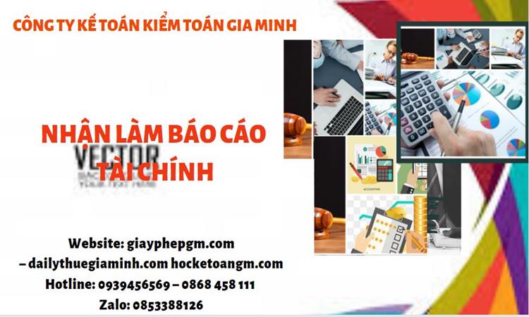  Thuê dịch vụ báo cáo tài chính tại Huyện Cờ Đỏ 