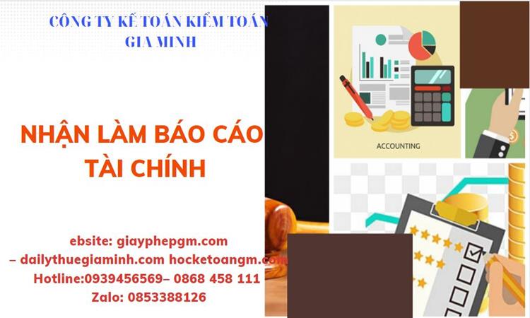 Thuê dịch vụ báo cáo tài chính tại Thành phố Hải Phòng 