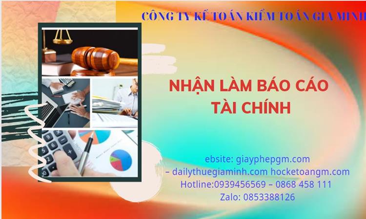  Thuê dịch vụ báo cáo tài chính tại TP Cần Thơ 