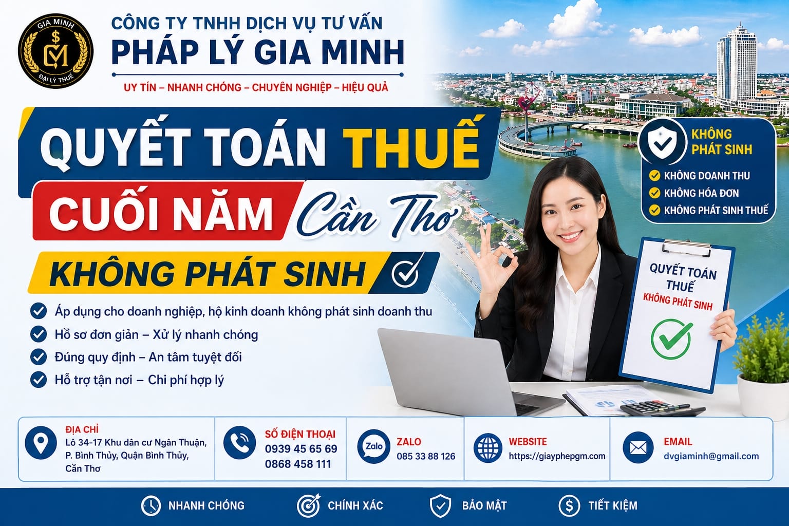 Kế toán doanh nghiệp tại Cần Thơ giá chỉ từ 300K