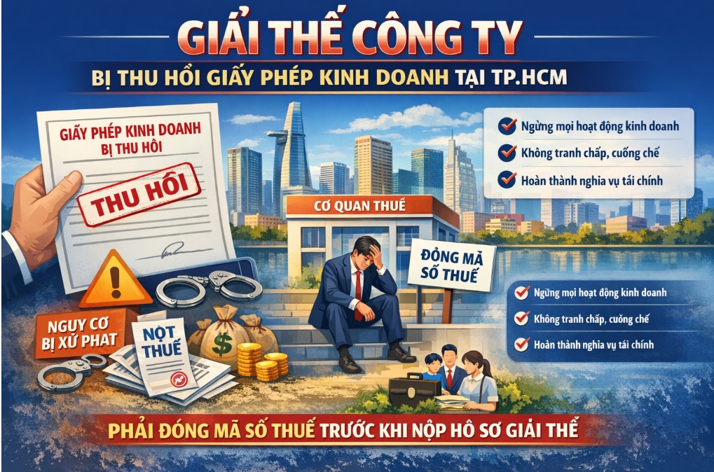 Giải thể công ty cổ phần tại tphcm trọn gói dịch vụ 2 thủ tục giải thể công ty tại tphcm