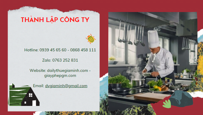 Dịch vụ thành lập công ty kinh doanh nhà hàng Thừa Thiên Huế
