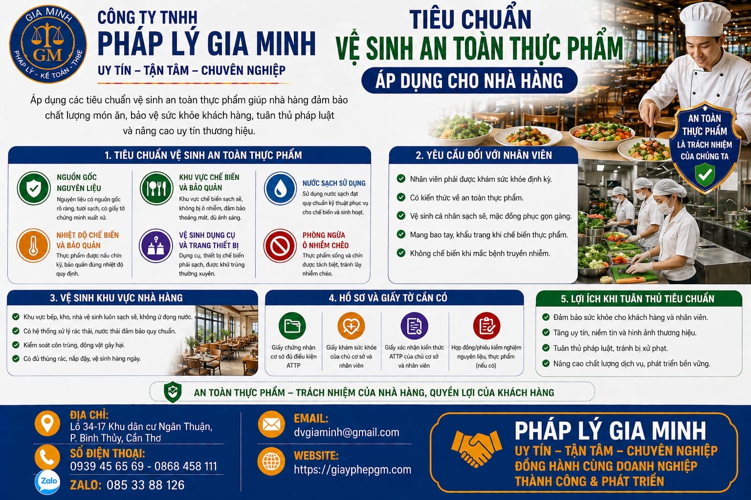 Điều kiện kinh doanh nhà hàng đồ chay theo quy định