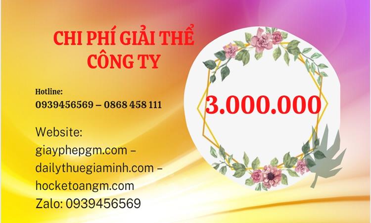 Dịch vụ giải thể công ty doanh nghiệp tại bắc ninh 5 Bảng giá giải thể công ty doanh nghiệp tại Bắc Ninh