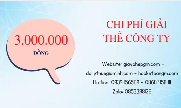Dịch vụ giải thể công ty doanh nghiệp tại Cần Thơ 5 Bảng giá giải thể công ty doanh nghiệp tại Cần Thơ