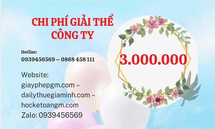 Bảng giá giải thể công ty doanh nghiệp tại Quận Long Biên
