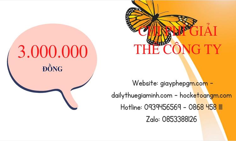 Bảng giá giải thể công ty doanh nghiệp tại Thành Phố Hưng Yên 