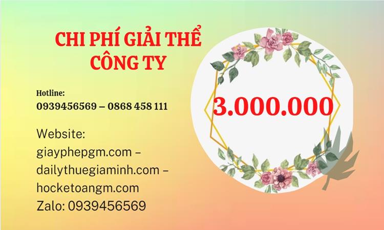 DỊCH VỤ GIẢI THỂ CÔNG TY DOANH NGHIỆP TẠI THÀNH PHỐ THỦ ĐỨC 5 Bảng giá giải thể công ty doanh nghiệp tại Thành Phố Thủ Đức