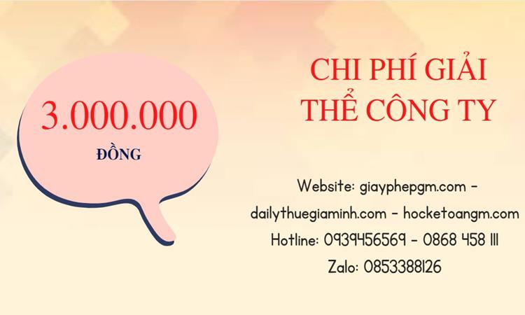 DỊCH VỤ GIẢI THỂ CÔNG TY DOANH NGHIỆP TẠI VŨNG TÀU 2 Bảng giá giải thể công ty doanh nghiệp tại Vũng Tàu
