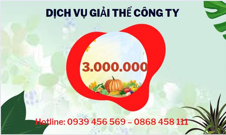 Dịch vụ giải thể công ty tại An Giang – Trọn gói, đảm bảo pháp lý 5 Bảng giá giải thể công ty uy tín trọn gói tại An Giang