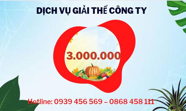 Dịch vụ giải thể công ty tại Bắc Kạn uy tín và trọn gói – Nhanh chóng, chính xác 5 Dịch vụ giải thể công ty tại Bắc Kạn uy tín và trọn gói