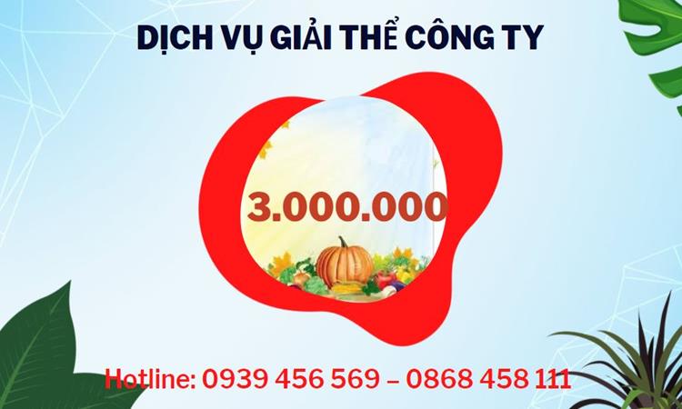 Dịch vụ giải thể công ty tại Điện Biên uy tín và trọn gói