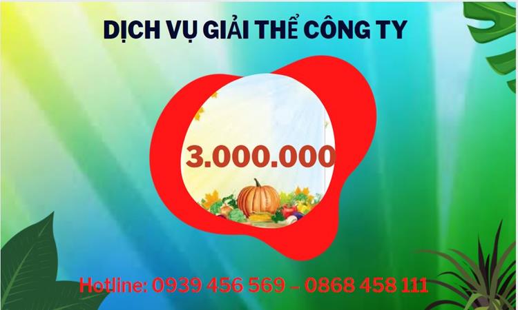 Bảng giá giải thể công ty uy tín trọn gói tại Kiên Giang