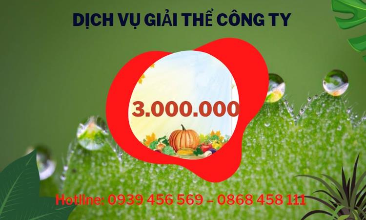 Bảng giá giải thể công ty uy tín trọn gói tại Sơn La