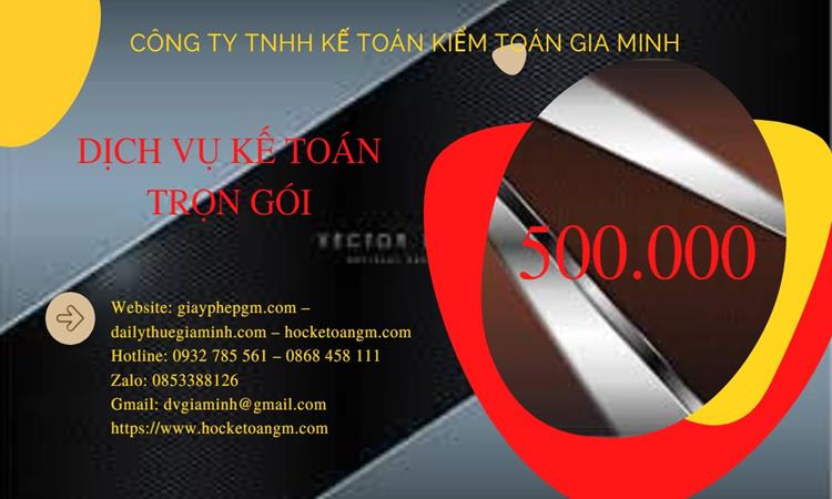 DỊCH VỤ KẾ TOÁN THUẾ HUYỆN VĨNH BẢO 5 Bảng giá kế toán thuế tại Huyện Vĩnh Bảo
