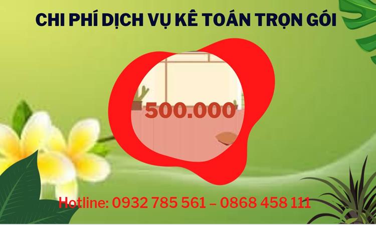 DỊCH VỤ KẾ TOÁN THUẾ QUẬN CẨM LỆ 5 Bảng giá kế toán thuế tại Quận Cẩm Lệ