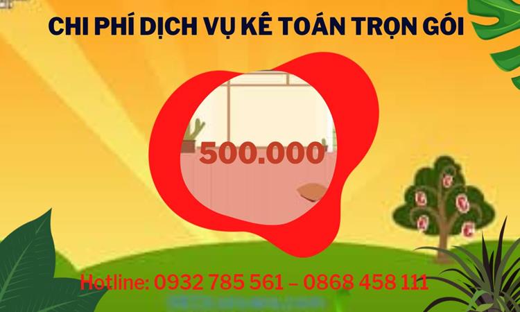 Bảng giá kế toán thuế tại Quận Dương Kinh