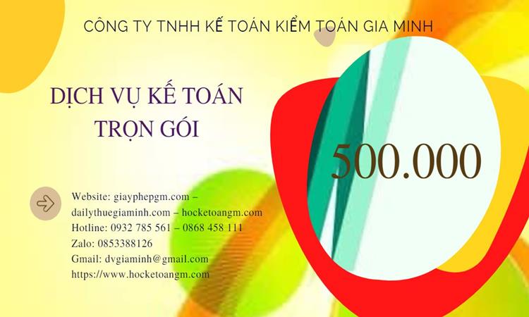 DỊCH VỤ KẾ TOÁN THUẾ QUẬN NGŨ HÀNH SƠN 5 Bảng giá kế toán thuế tại Quận Ngũ Hành Sơn