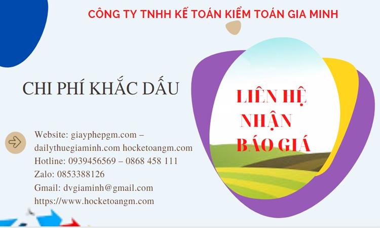 Bảng giá khắc dấu lấy ngay tại Thành Phố Huế 