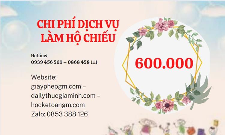 Làm hộ chiếu ở thanh hóa 5 Bảng giá làm hộ chiếu ở Thanh Hóa nhanh