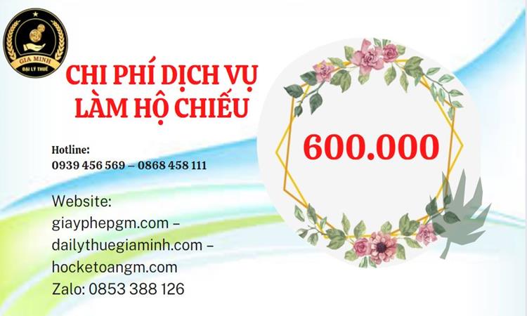 Làm hộ chiếu ở thành phố huế 5 Bảng giá làm hộ chiếu ở Thành phố Huế nhanh