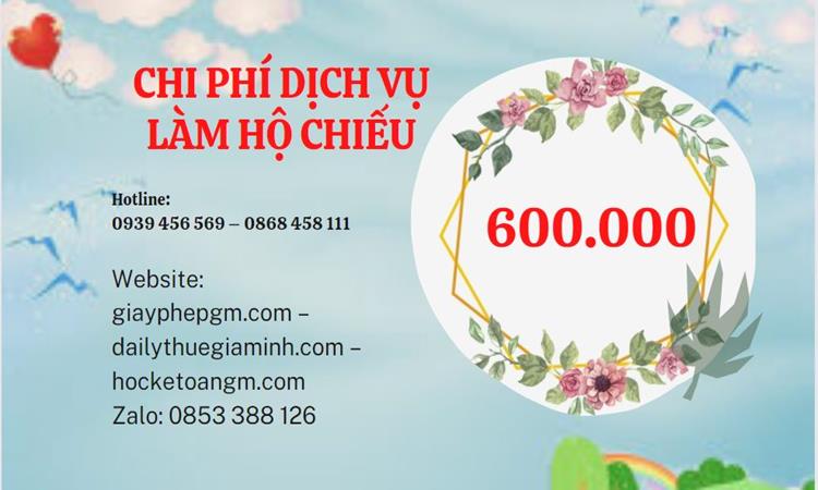 Làm hộ chiếu ở tuyên quang 5 Bảng giá làm hộ chiếu ở Tuyên Quang nhanh