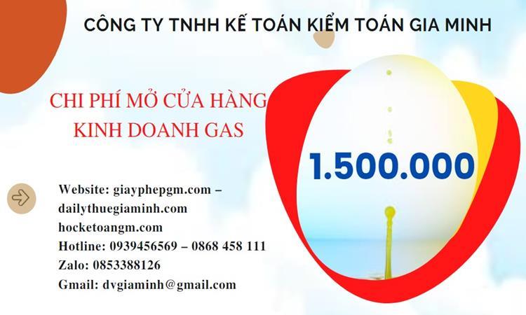 Bảng giá thành lập cửa hàng kinh doanh gas tại Huyện Tiên Lãng