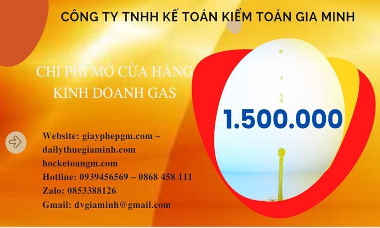 Bảng giá thành lập cửa hàng kinh doanh gas tại Quận Ngô Quyền