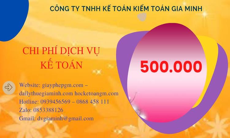 Bảng giá thuê kế toán thuế trọn gói tại Huyện Hóc Môn